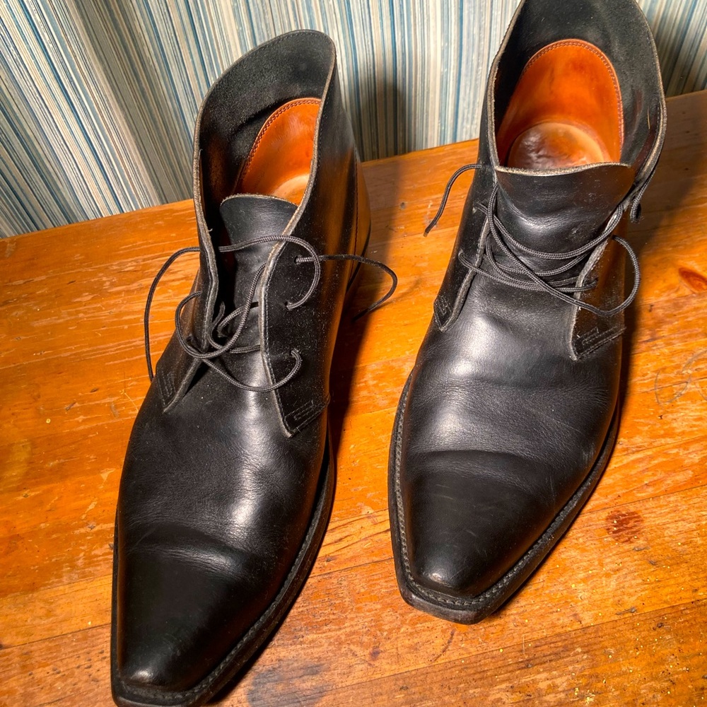 Cobra Rock Boots Size 10. Made in Marfa, TX